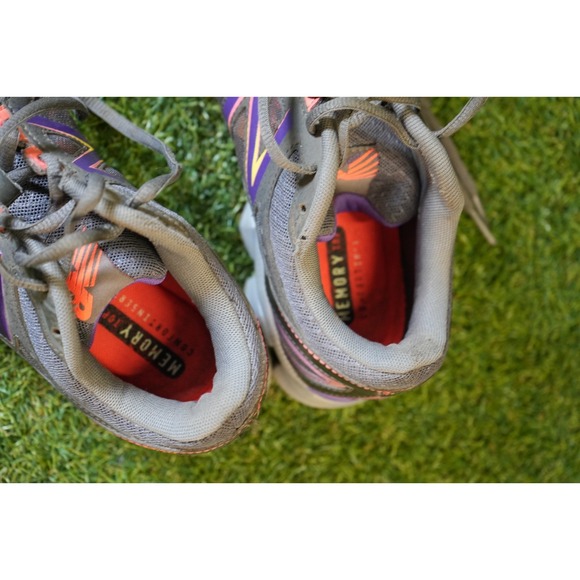 New Balance 750V3 W750GP3 Womens US 7 B Trail Running Shoes Gray Purple Sneakers - Picture 7 of 7